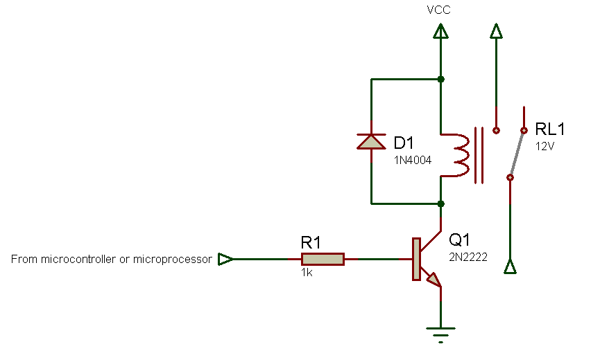 relay driver schematic